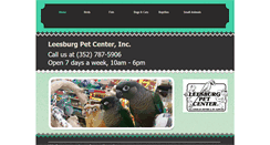 Desktop Screenshot of leesburgpetcenter.com